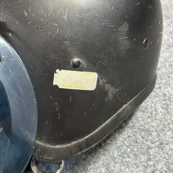 Vintage 1960's Kangol Spacemaster Helmet Size 2 W/ Bell Visor Bubble Shield RARE - Picture 9 of 15